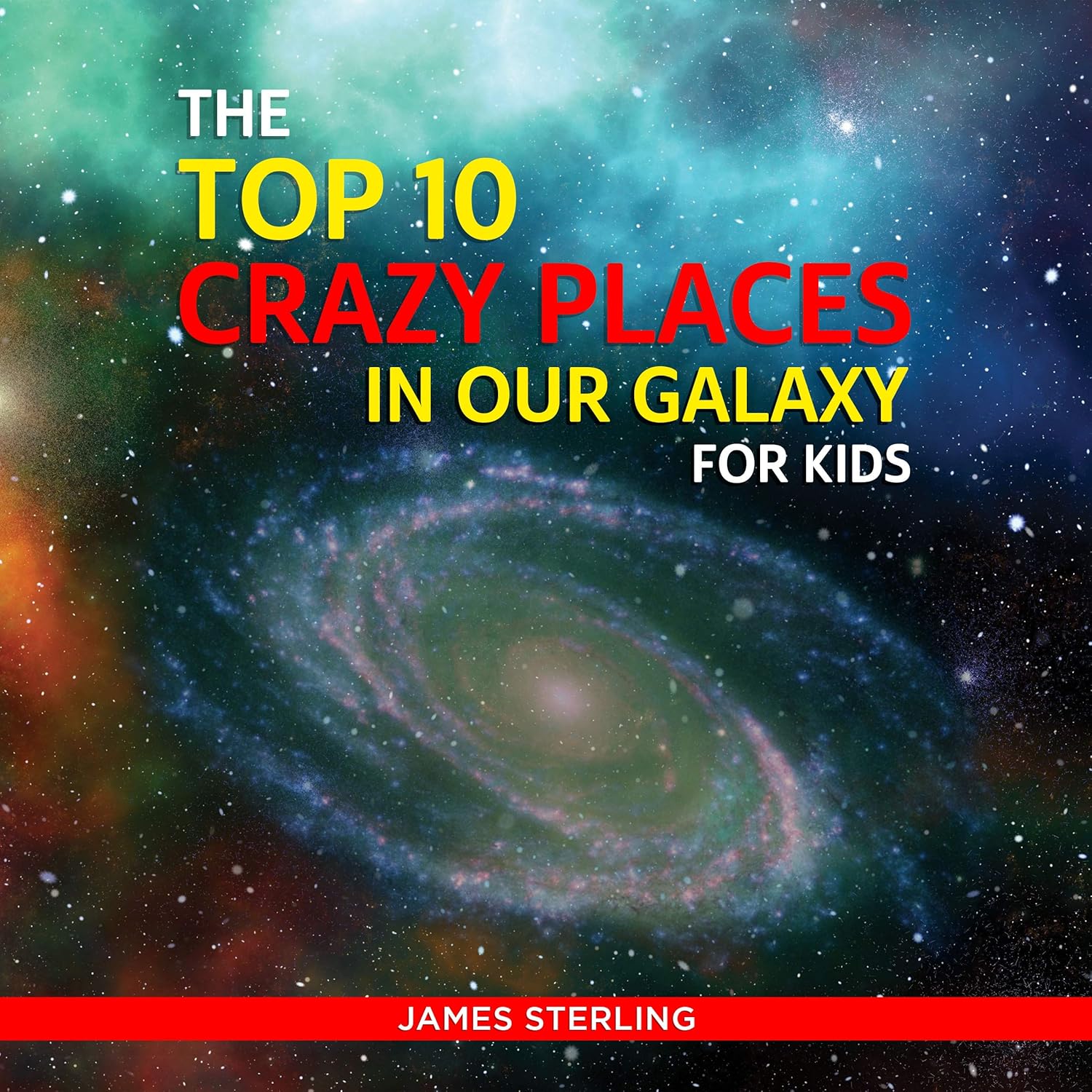 Mysteries of the Andromeda Galaxy by James Sterling. A science fiction novel set in deep space, following an interstellar expedition into the heart of the Andromeda galaxy and its cosmic secrets.
